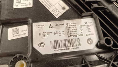 Genuine BMW 5 Series G30 FULL LED LASER Headlight 9479267  9479267-10