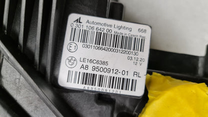 Genuine BMW 3 G20 G21  2018- On  F-LED Adaptive Black Shadow headlight  9500912