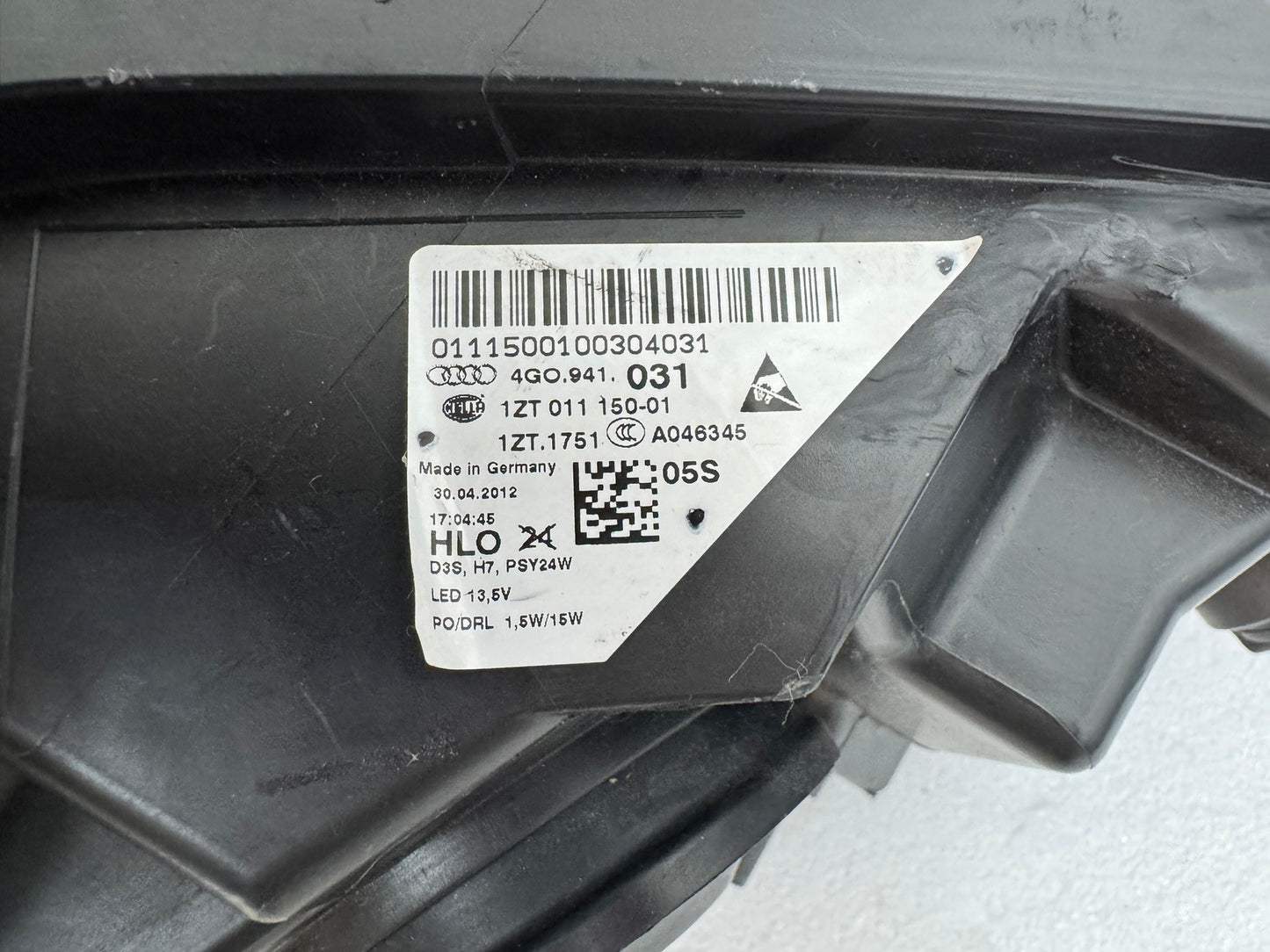 AUDI A6 C7 4GO941031