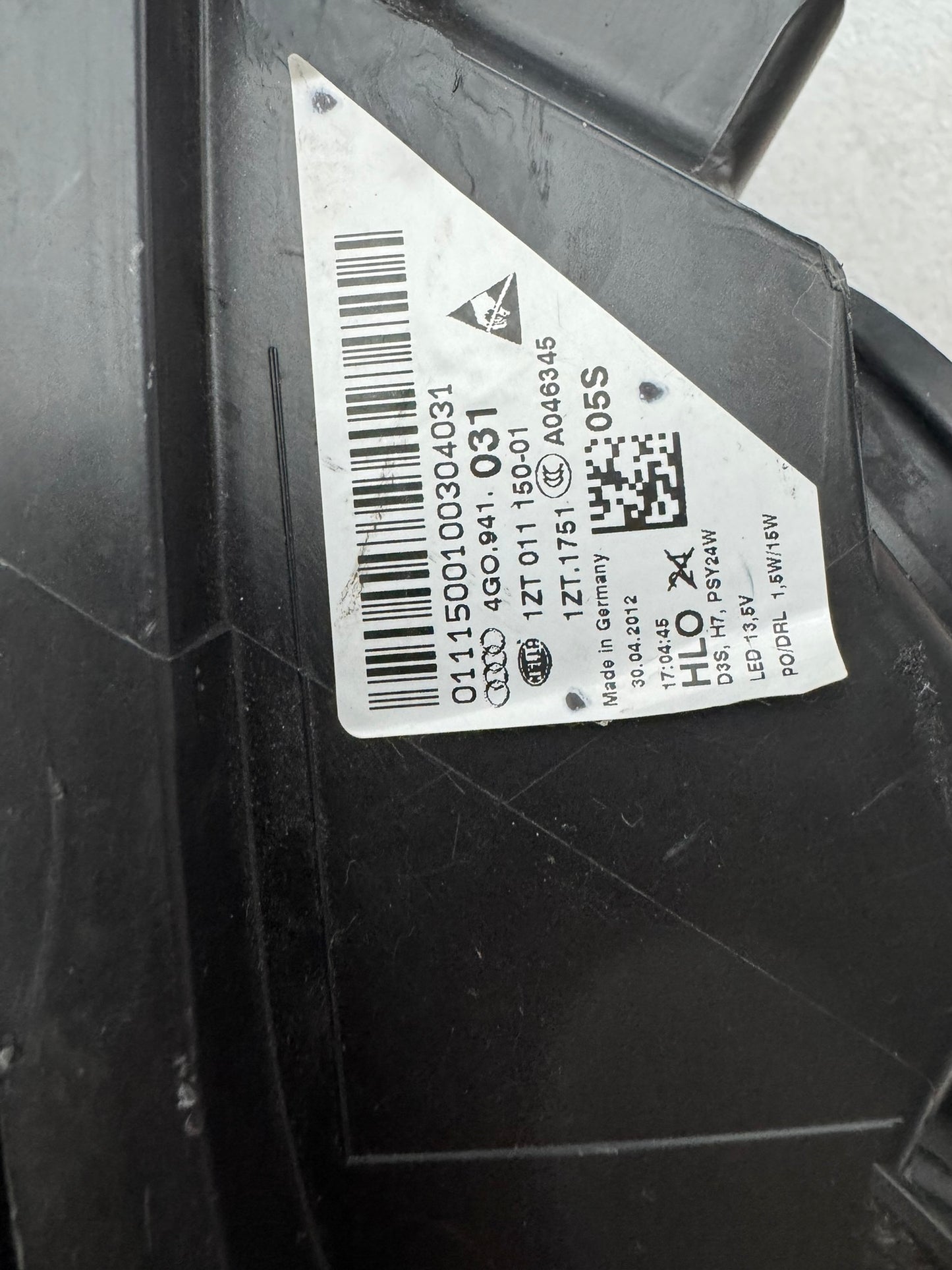 AUDI A6 C7 4GO941031