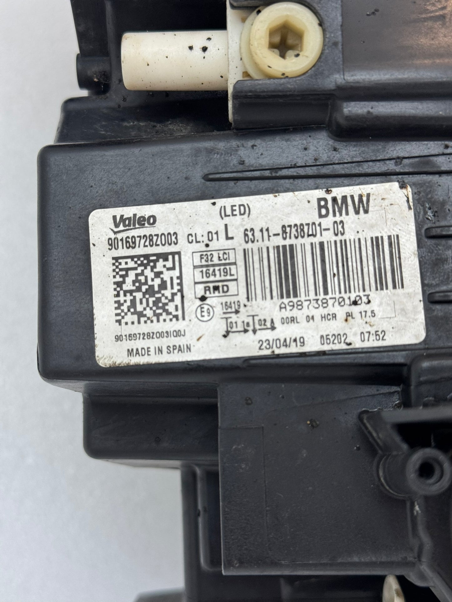 BMW 4 SERIES   8738701 -03    90169728Z003