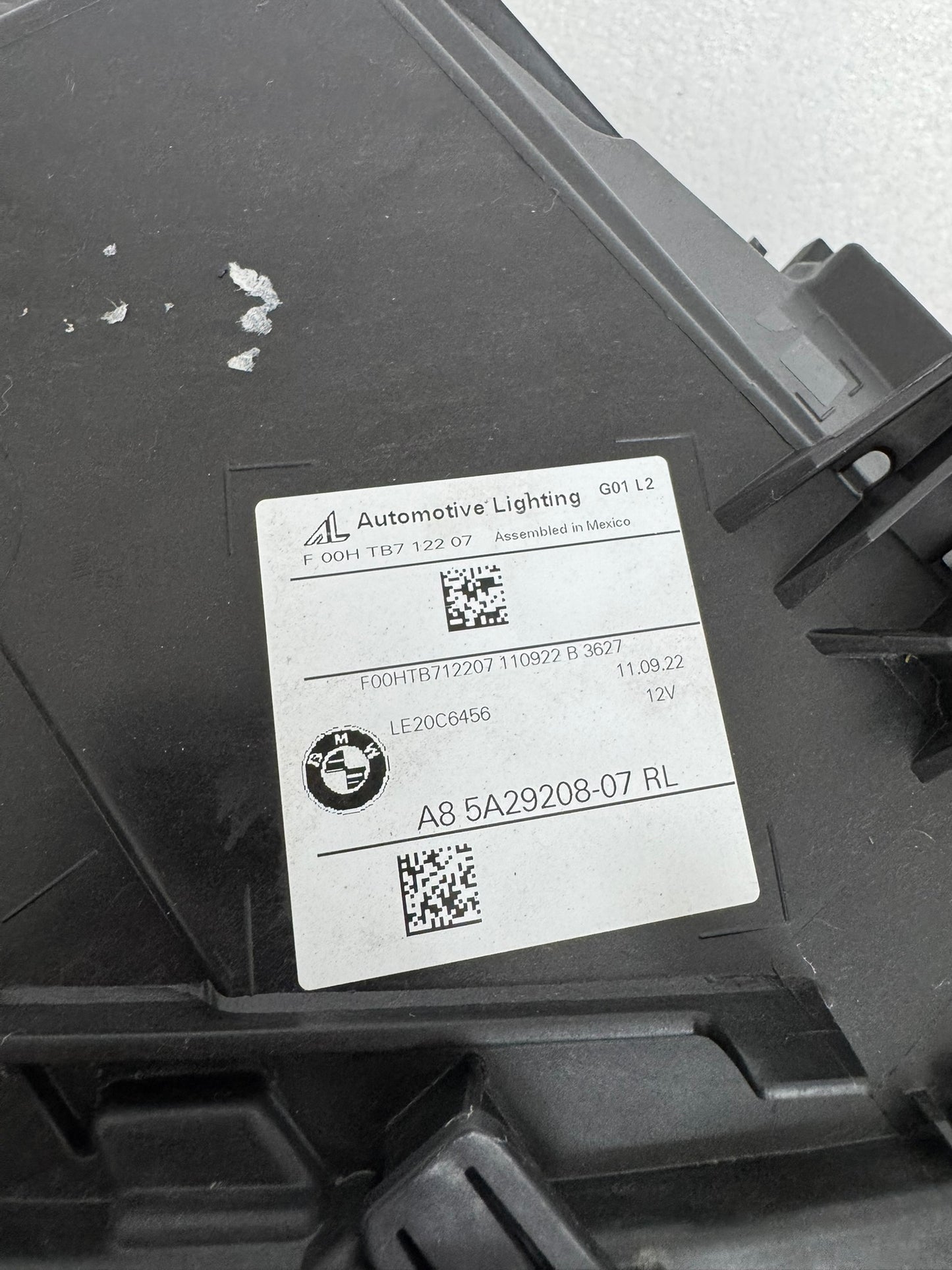 BMW X3  G01 G02   5A29208-07   A8 5A29208-07 RL