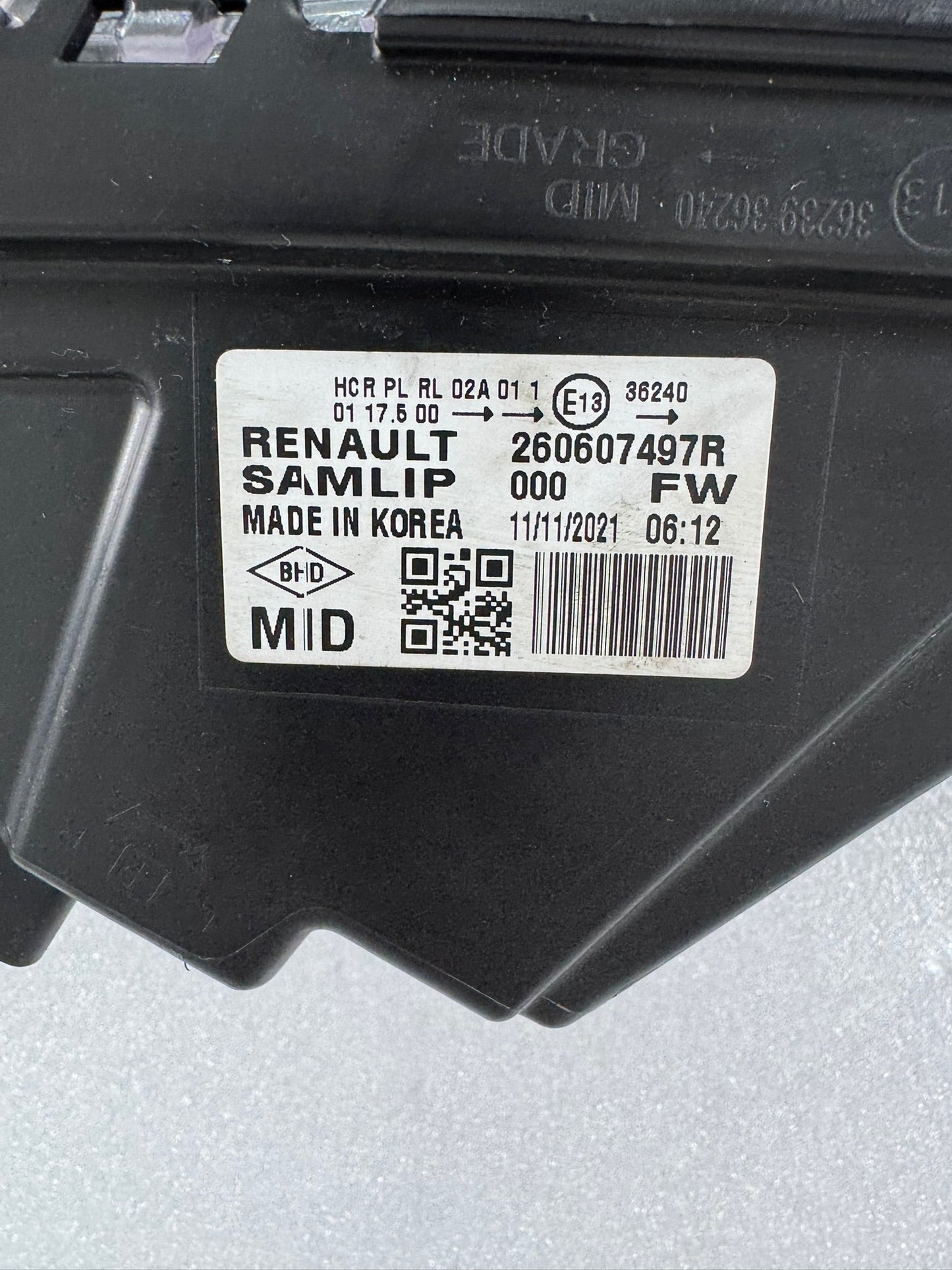 RENAULT ARKANA    260607497 R
