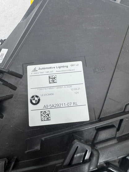 BMW X3 X4 G01 G02   A9 5A29211 -07 RL