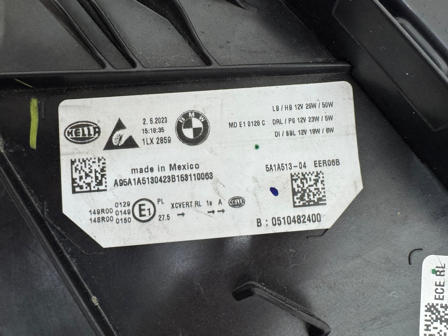 BMW 3 Series  5A1A51304