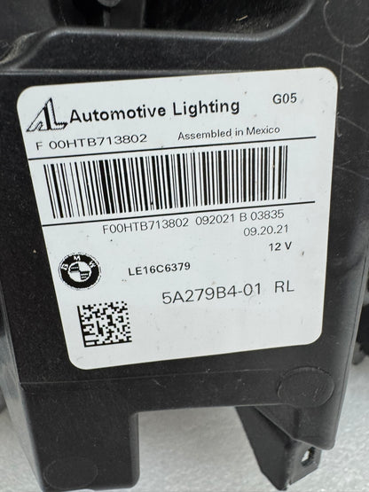 BMW X5	  5A279B4 -01 RL