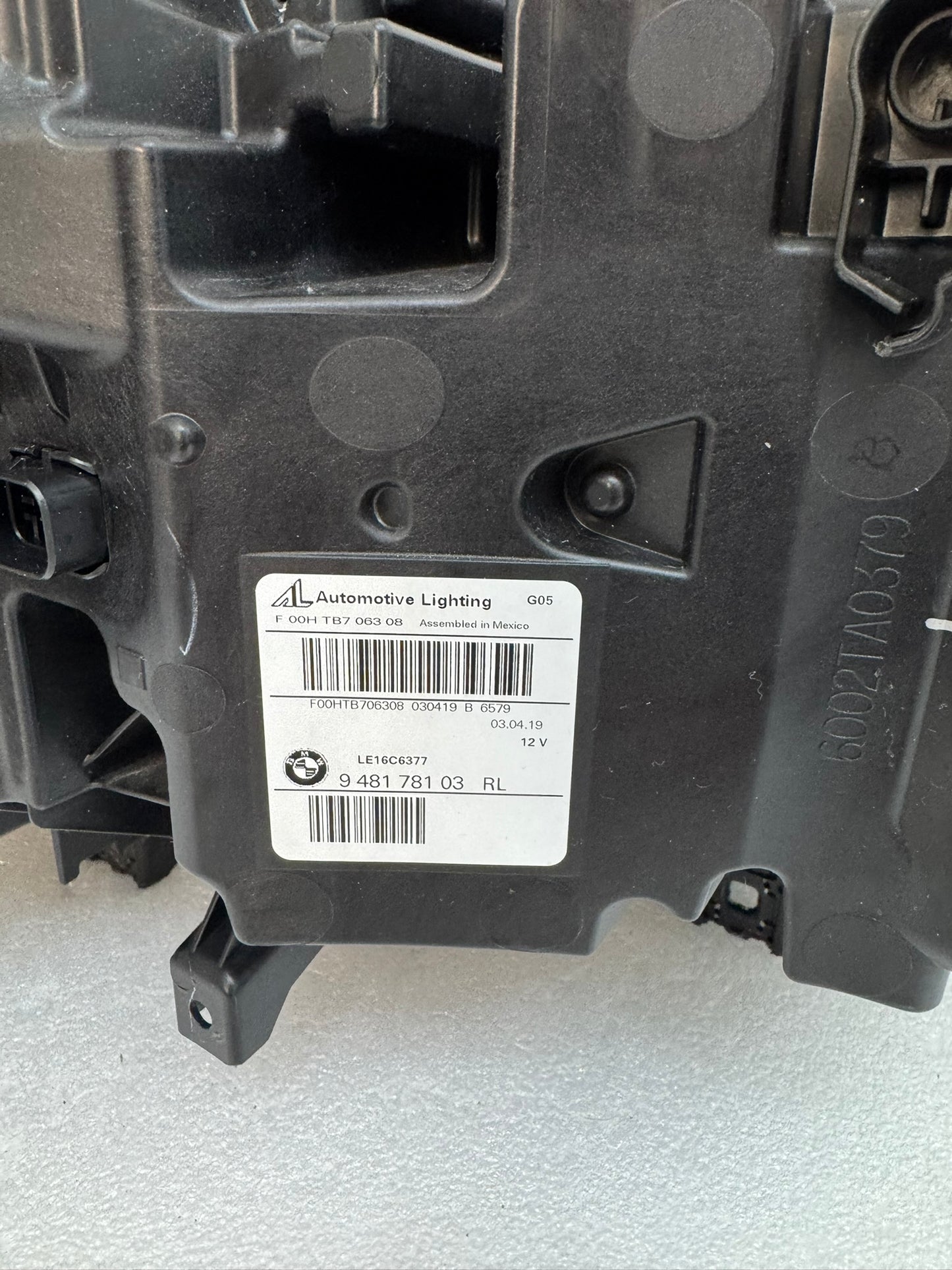 BMW X5	  9481781 -03 RL